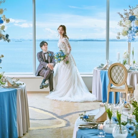 グランドニッコー東京ベイ 舞浜：【海とパーク一望の会場見学】光あふれる挙式体験＊後日試食招待