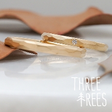 ＴＨＲＥＥ ＴＲＥＥＳ（スリーツリーズ）:THREE TREES 手作り結婚指輪　楽しみながら作った大切な指輪