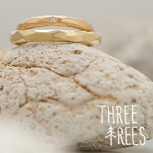 ＴＨＲＥＥ ＴＲＥＥＳ（スリーツリーズ）:ふたりで手作り特別な結婚指輪 ★お洒落な空間で作る！結婚指輪と一生の想い出★