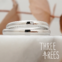 ＴＨＲＥＥ ＴＲＥＥＳ（スリーツリーズ）:THREE TREES 手作り結婚指輪　愛しさいっぱいのシンプルリング