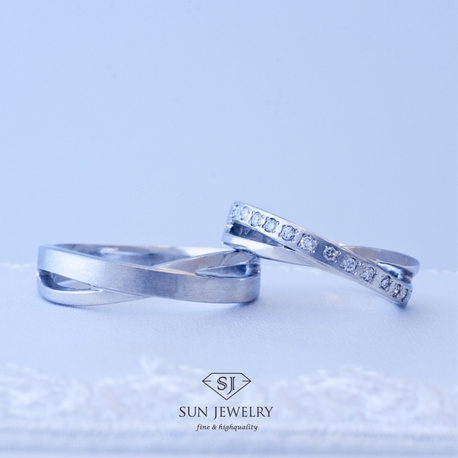 インフィニティのラインを描く結婚指輪 ｓｕｎｊｅｗｅｌｒｙ サンジュエリー 久留米店 別府店 ゼクシィ