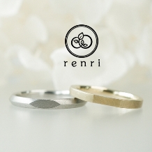 renri:フラットな造形が美しい、ミニマルデザインリング