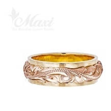 Ｍａｘｉ:two tone ring / 6mm×4mm