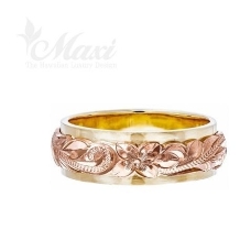 Ｍａｘｉ:two tone ring / 6mm×4mm