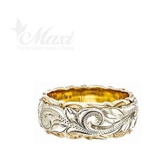 Ｍａｘｉ:two tone ring / 8mm×6mm