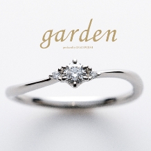 gardenオリジナル・Littele garden【10万円未満の婚約指輪】