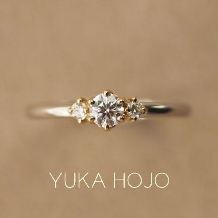 YUKA HOJO 婚約指輪（エンゲージリング） Story　ものがたり