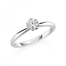 【定番】1粒のダイヤモンドが際立つ婚約指輪