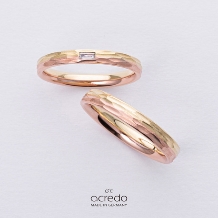 acredo Ginza（アクレード ギンザ）:【ふたりの好みをひとつに】異素材のコンビネーション