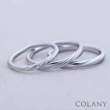 ブライダルリング専門店　輝織‐ＫＩＯＲＩ‐:安心して毎日ずっとつけられる指輪　COLANYマリッジリング「イルアール」