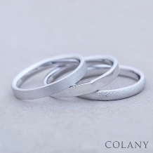 ブライダル専門店　ＫＩＯＲＩ　ＤＩＡＭＯＮＤ:生涯、毎日つけられる指輪【COLANY】マリッジリング「モミジ」