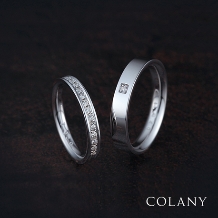ブライダルリング専門店　輝織‐ＫＩＯＲＩ‐:安心して毎日着けられる指輪　COLANYマリッジリング「ユキツバキ」