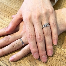 ブライダルリング専門店　輝織‐ＫＩＯＲＩ‐:安心して毎日つけられる指輪　COLANYマリッジリング　「ブルームーン」