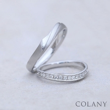 ブライダルリング専門店　輝織‐ＫＩＯＲＩ‐:安心して毎日つけられる指輪　COLANY（コラニー）マリッジリング「くるみ」
