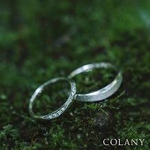 ブライダルリング専門店　輝織‐ＫＩＯＲＩ‐:【生涯、毎日つけられる指輪】COLANY　マリッジリング「りんご」