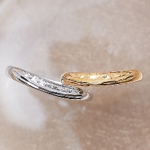 ブライダルリング専門店　輝織‐ＫＩＯＲＩ‐:誰も真似の出来ない指輪　「輝彫（KIBORI）」マリッジリング　月輪