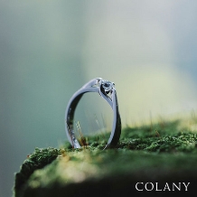 安心して毎日つけられる指輪　COLANY　エンゲージリング「ガーベラ」