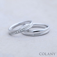 ブライダルリング専門店　輝織‐ＫＩＯＲＩ‐:安心して毎日つけられる指輪　COLANYマリッジリング「ライラック」