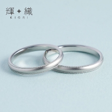 ブライダルリング専門店 輝織‐KIORI‐:【輝織オリジナル】細身でフィット感も抜群。★プラチナマリッジリング (RJ-8)