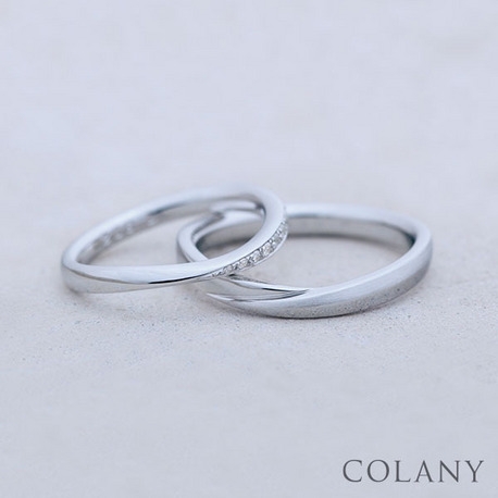 ブライダルリング専門店　輝織‐ＫＩＯＲＩ‐:安心して毎日ずっとつけられる指輪　COLANYマリッジリング「ピュア」