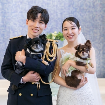クラブ　ドゥ　クレール　迎賓館:【ゼクシイ限定】≪愛犬と一緒に過ごす≫ ペット婚プラン☆