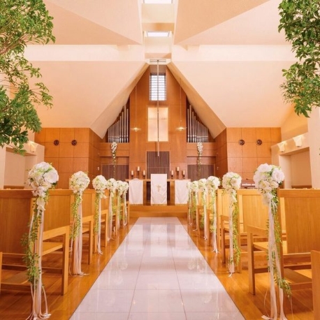 セントアクアチャペル神戸：【平日プレミアム】少人数W×本格チャペル見学&相談フェア