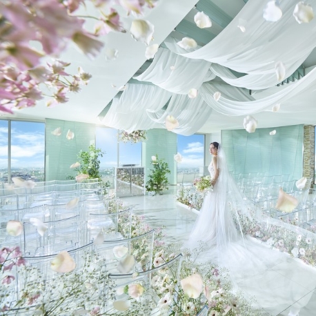 SAKURA SKY PALACE（サクラ スカイ パレス）：火曜限定◆MAX150万円特典付き*挙式にて花嫁体験×スイーツ試食
