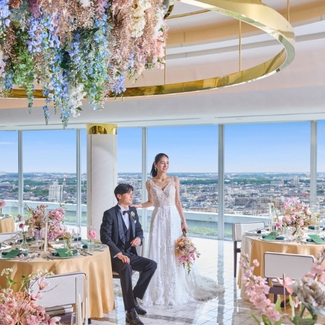 SAKURA SKY PALACE（サクラ スカイ パレス）：記憶に残るWEDDING★地上95ｍ絶景*美食*まずは見学＆相談