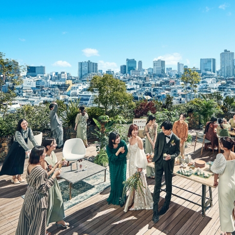 Central Terrace TOKYO：【AMフェア×1軒目★ドレス無料】話題の美食と表参道一望テラス