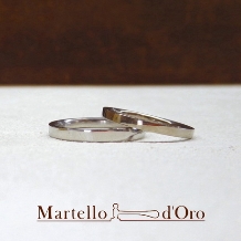 Ｍａｒｔｅｌｌｏ　ｄ’Ｏｒｏ　（マルテロドーロ）:《ふたりの手作り結婚指輪》 貸切りアトリエでのびのび製作。