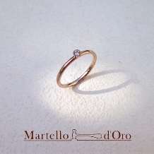 Ｍａｒｔｅｌｌｏ　ｄ’Ｏｒｏ　（マルテロドーロ）_《手作り婚約指輪に想いを乗せて》手作りは２度目のサプライズ。
