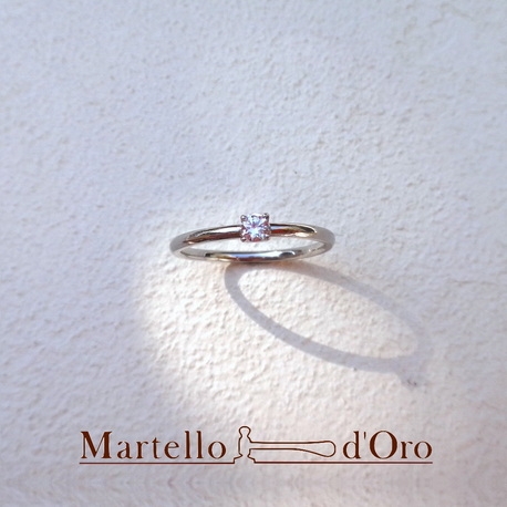 Ｍａｒｔｅｌｌｏ　ｄ’Ｏｒｏ　（マルテロドーロ）:《手作り婚約指輪に想いを乗せて》手作りの指輪は何より特別です。