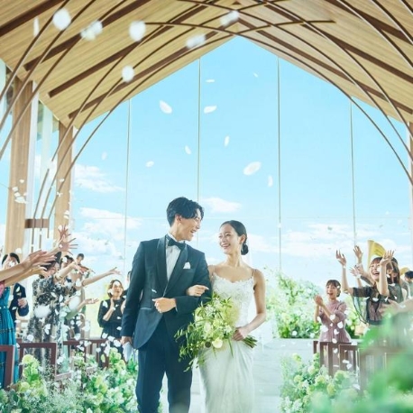 The 迎賓館 偕楽園 別邸：【何も決まってなくてもOK*】光溢れる上質チャペル×豪華試食