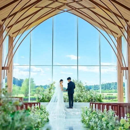 The 迎賓館 偕楽園 別邸：残2組！当館人気No1★来館5万*豪華コース試食×憧れチャペル体験