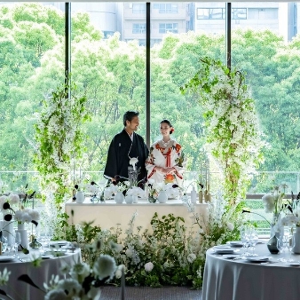 結婚式場：【和婚も◎】上質ホテル2泊付｜2.6万豪華コース試食×本格挙式