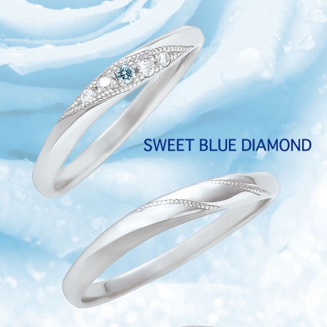 ガーデンフェスタ:関西最大級のブランド数。結婚指輪￥55,000～SWEETBLUEDIAMOND