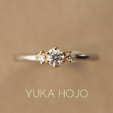 ガーデンフェスタ:YUKA HOJO 婚約指輪（エンゲージリング） Story　ものがたり
