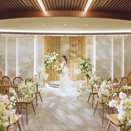 ＭＡＲＩＮＥ ＴＯＷＥＲ ＷＥＤＤＩＮＧ：6月リニューアル◆対話型パーティ会場と2つのチャペル見学×試食