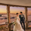 ＭＡＲＩＮＥ ＴＯＷＥＲ ＷＥＤＤＩＮＧ：【18時開催】横浜の夜景を贈る挙式体験×貸切展望フロア×試食付
