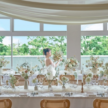 ＭＡＲＩＮＥ ＴＯＷＥＲ ＷＥＤＤＩＮＧ：【家族婚◆10名～】絶景少人数パーティ体験×極上フレンチ試食