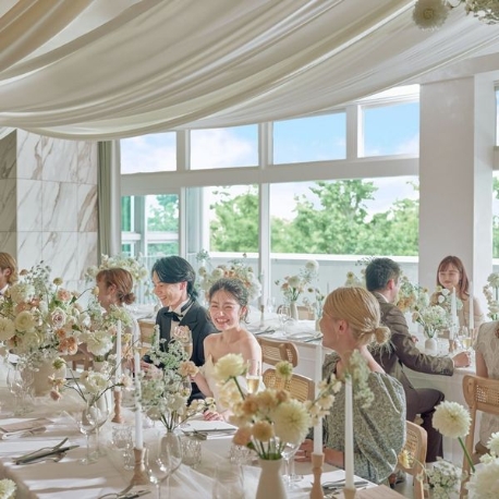 ＭＡＲＩＮＥ ＴＯＷＥＲ ＷＥＤＤＩＮＧ：6月リニューアル◆対話型パーティ会場と2つのチャペル見学×試食