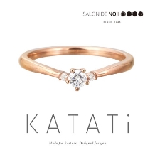 KATATi ダイヤモンドが星のように見える5本爪