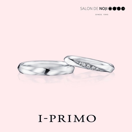 SALON DE NOJI:I-PRIMO 斜めのカッティングをリング全周に施しエッジの効いた美しいフォルム