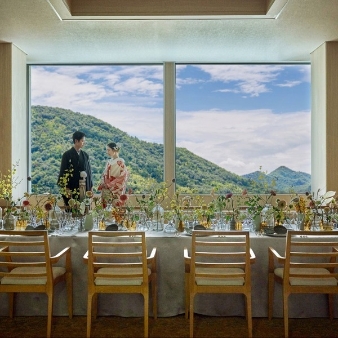 結婚式場：＜和装優待＞和の心息づく8品コース試食×リニューアル神殿体験