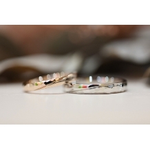 手作り指輪工房 Ki’seki bridal（キセキブライダル）:【手作り結婚指輪】選べる素材でアレンジが叶う二人だけのリング＊cerulean