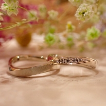 手作り指輪工房 Ki’seki bridal（キセキブライダル）:【手作り結婚指輪】選べる素材で二人だけのマリッジリングを*pastel