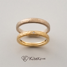 手作り指輪工房 Ki’seki bridal（キセキブライダル）:【ふたりで作る結婚指輪】着け心地◎ずっと愛せる幸せリング＊roulette t
