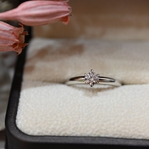 手作り指輪工房 Ki’seki bridal（キセキブライダル）:【手作り】大好きな気持ちをカタチにできる婚約指輪＊orchid