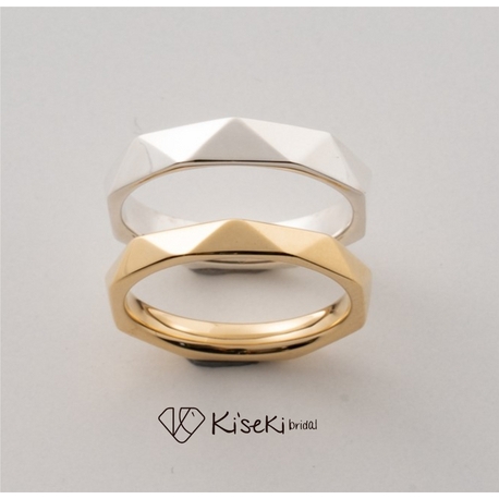 手作り指輪工房 Ki’seki bridal（キセキブライダル）:【手作り結婚指輪】選べる素材でアレンジが叶う二人だけのリング＊triangle