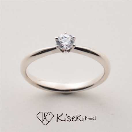 手作り指輪工房 Ki’seki bridal（キセキブライダル）:【大切な人に贈る手作り婚約指輪】重ね着けもしやすいシンプルデザイン＊leaf